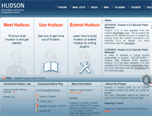 Tablet Screenshot of hudson-ci.org